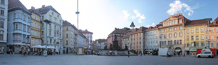 Graz - Hauptplatz - Main square